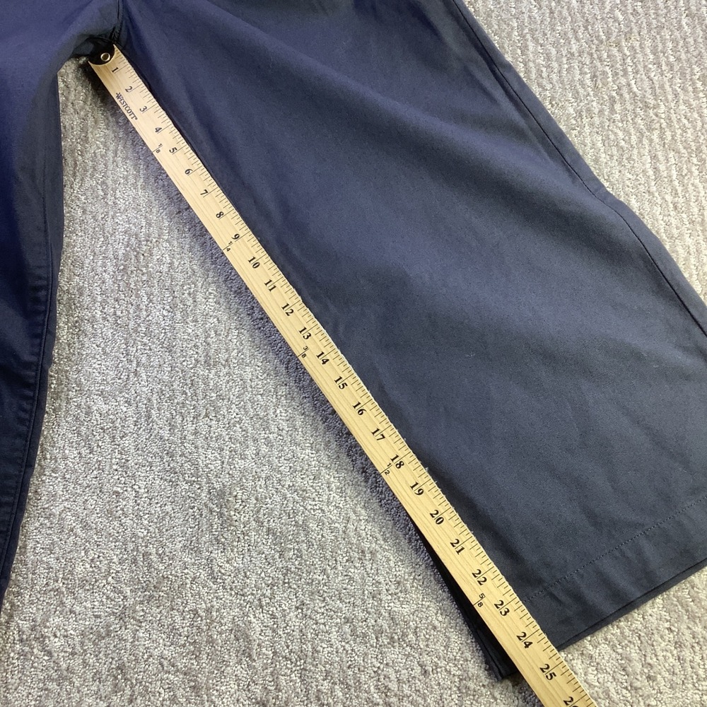 Patagonia Womens Stand Up Cropped Overalls Smolder Blue Size 4 NWT - Picture 10 of 13